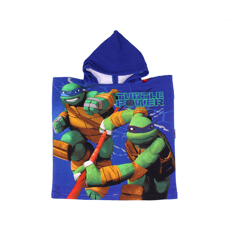 Poncho de bain Tortues ninja