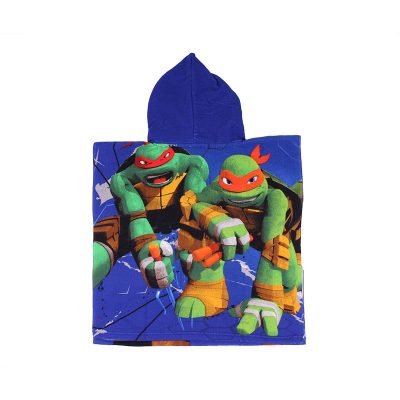 Poncho de bain Tortues ninja