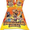Housse de Couette Dinosaur King 140 X 200 cm -- 100% coton