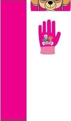 Ensemble de Bonnet Gants Echarpe Paw Patrol Fille
