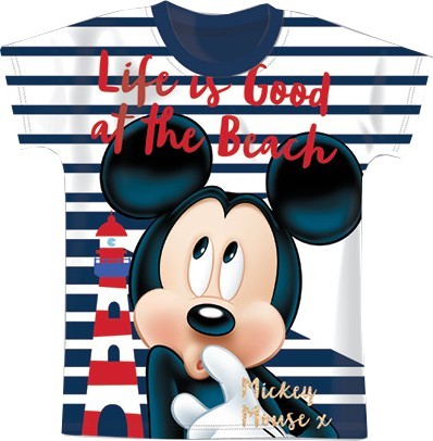 T-shirt Manches Courtes Mickey Disney