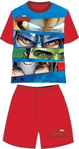 Ensemble Tee-Shirt Short Avengers Marvel
