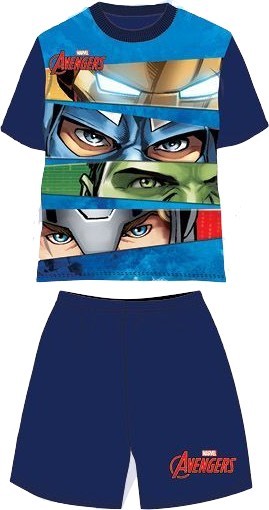 Ensemble Tee-Shirt Short Avengers Marvel