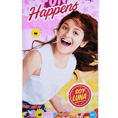 Drap de plage ou drap de bain Soy Luna Disney - coton