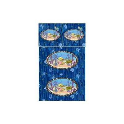 Parure HOUSSE DE COUETTE Bob l'eponge 140x200cm et Taie Bob l'eponge