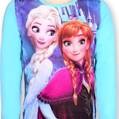 T-Shirt La Reine Des Neiges Disney Manches Longues