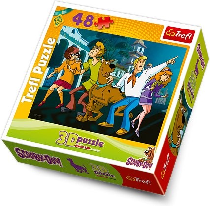 Puzzle Scooby Doo 3D - Puzzle 3D 48 PCS