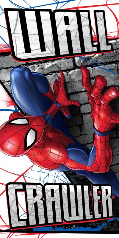 Drap de plage ou Serviette de bain Spiderman Marvel