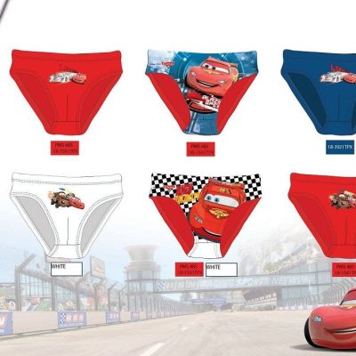 Ensemble de Slips Cars Disney