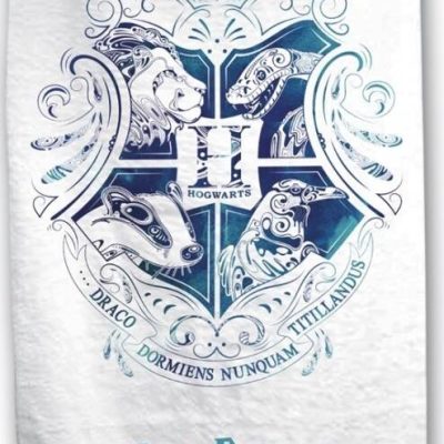 Drap de plage ou Serviette de bain Harry Potter en coton