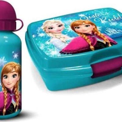 Boîte lunch Frozen et une gourde de 400 ml