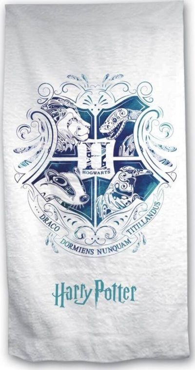 Drap de plage ou Serviette de bain Harry Potter en coton