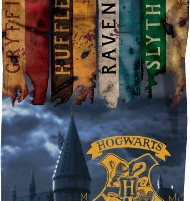 Drap de plage ou drap de bain Harry Potter en coton