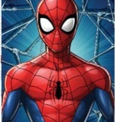 Drap de plage ou Serviette de bain Spiderman Marvel