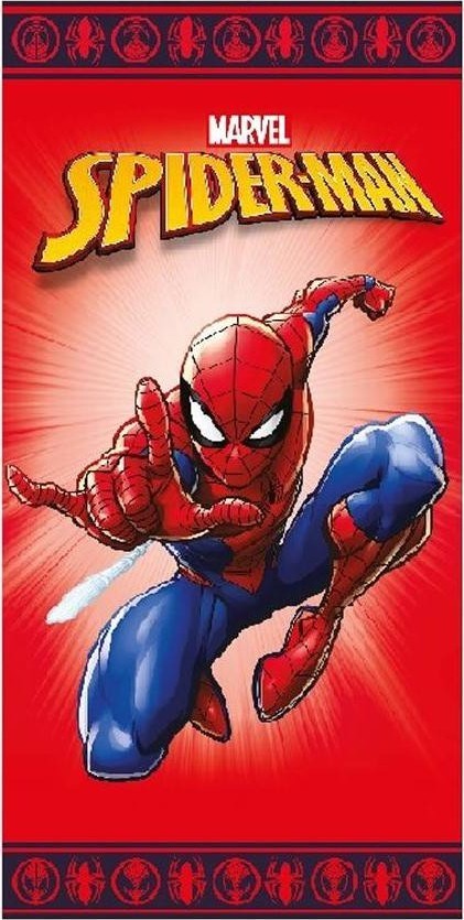 Drap de plage ou Serviette de bain Spiderman Marvel