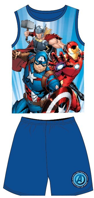Ensemble Tee-Shirt Short Avengers Marvel