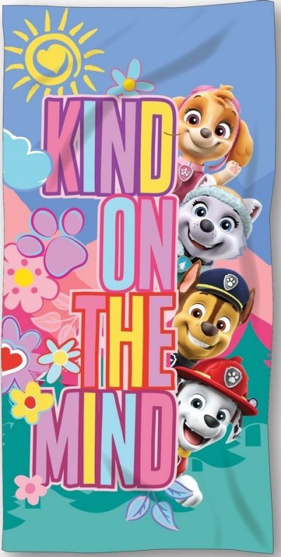 Drap De Plage Ou Serviette De Bain Paw Patrol Fille