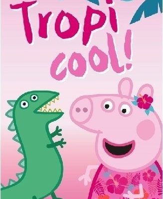Drap de plage ou Serviette de bain Peppa Pig