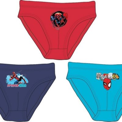 Boite De 3 Slips Spiderman