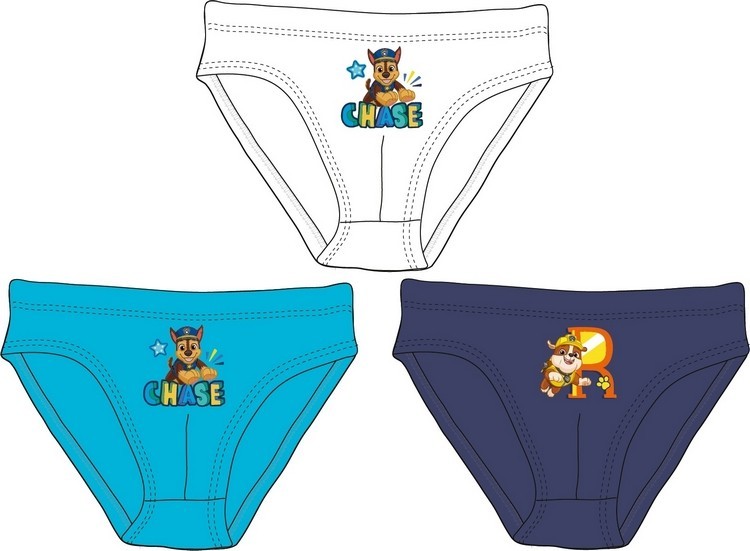 Boite De 3 Slips Paw Patrol