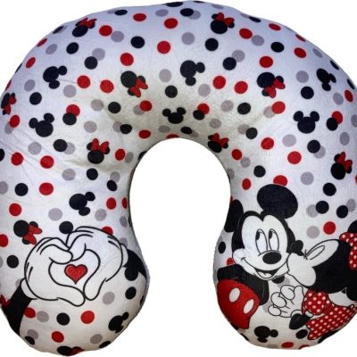 Coussin de Nuque Minnie And Mickey Repose Tête Cou U Oreiller de Voyage