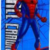 Drap de plage ou Serviette de bain Spiderman en coton