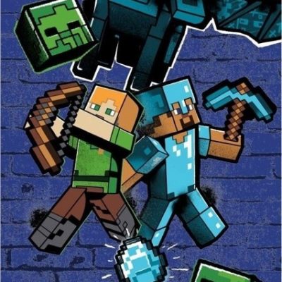 Drap de plage ou Drap de bain Minecraft
