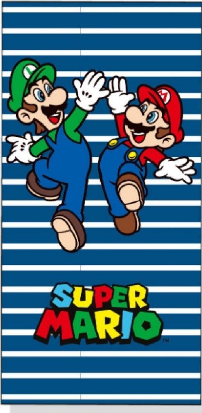 Serviette de plage ou Drap de bain Super Mario