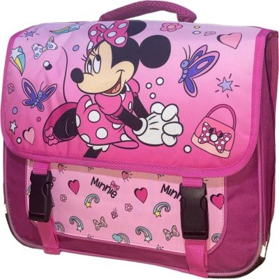 Cartable Minnie Disney Qualité supérieure en 38 cm