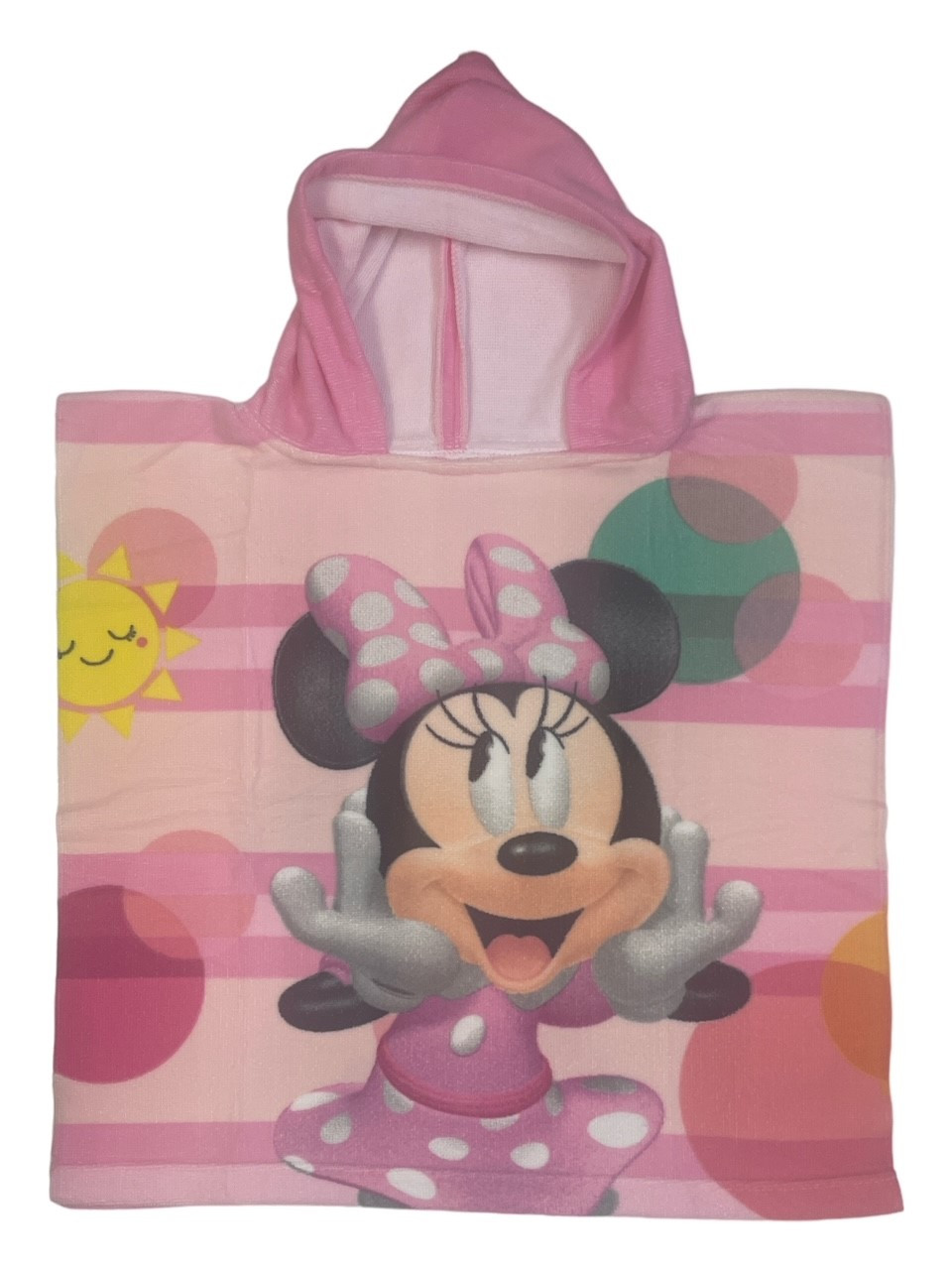 Poncho de bain Minnie Disney à capuche