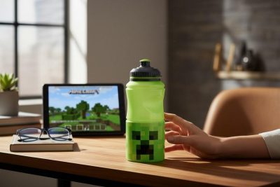 Gourde Sport Minecraft 380 ML
