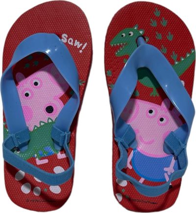 Tongs Peppa Pig avec bride élastiquée
