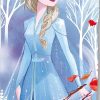 Drap de plage Frozen Disney
