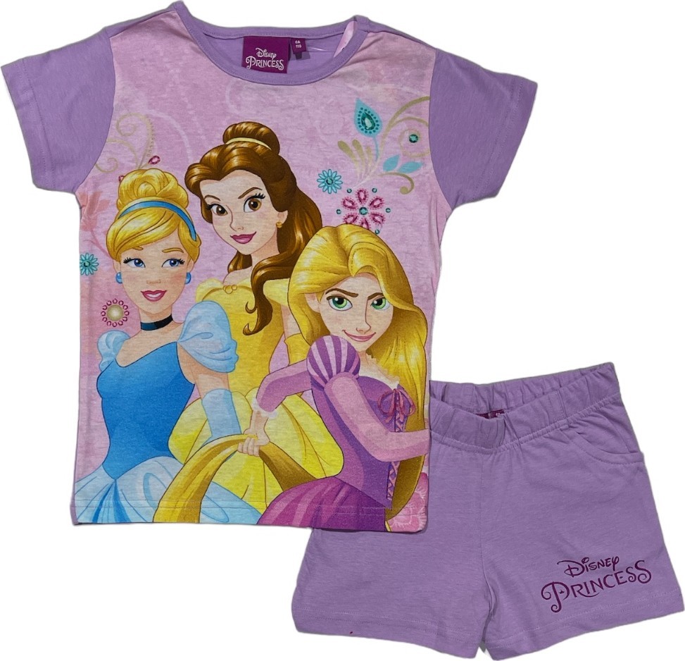 Ensemble T-shirt avec short Princesse Disney