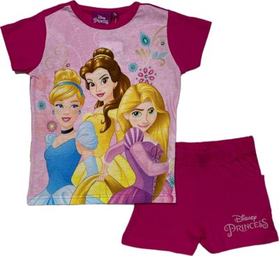 Ensemble T-shirt avec short Princesse Disney