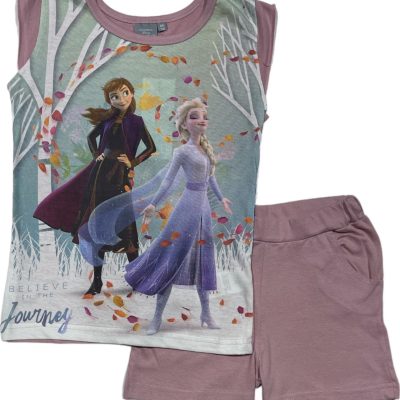 Ensemble Tee-Shirt Short Frozen 2 Disney