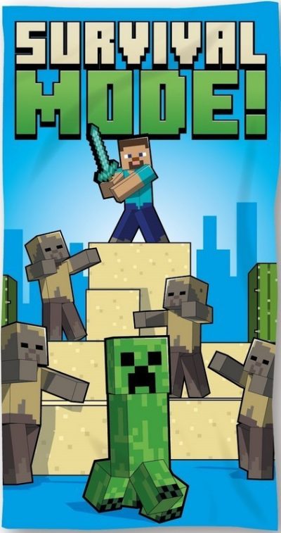 Drap de plage ou Serviette de bain Minecraft