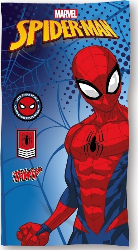 Serviette de plage ou drap de bain Spiderman