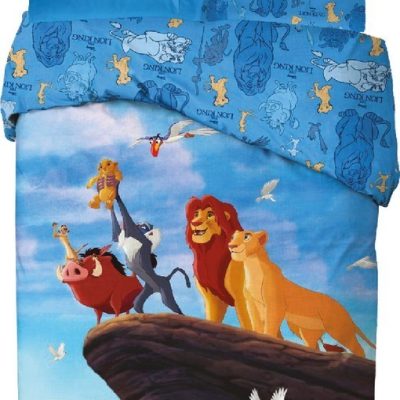 Housse de couette Le Roi Lion Disney en Coton