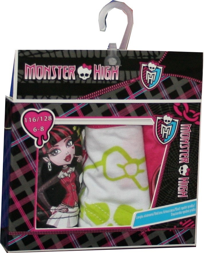 Boite de 3 culottes Monster High