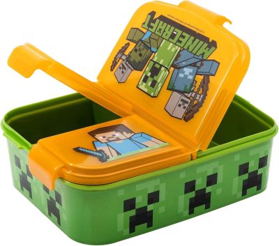 Boîte à goûter Minecraft en Pvc