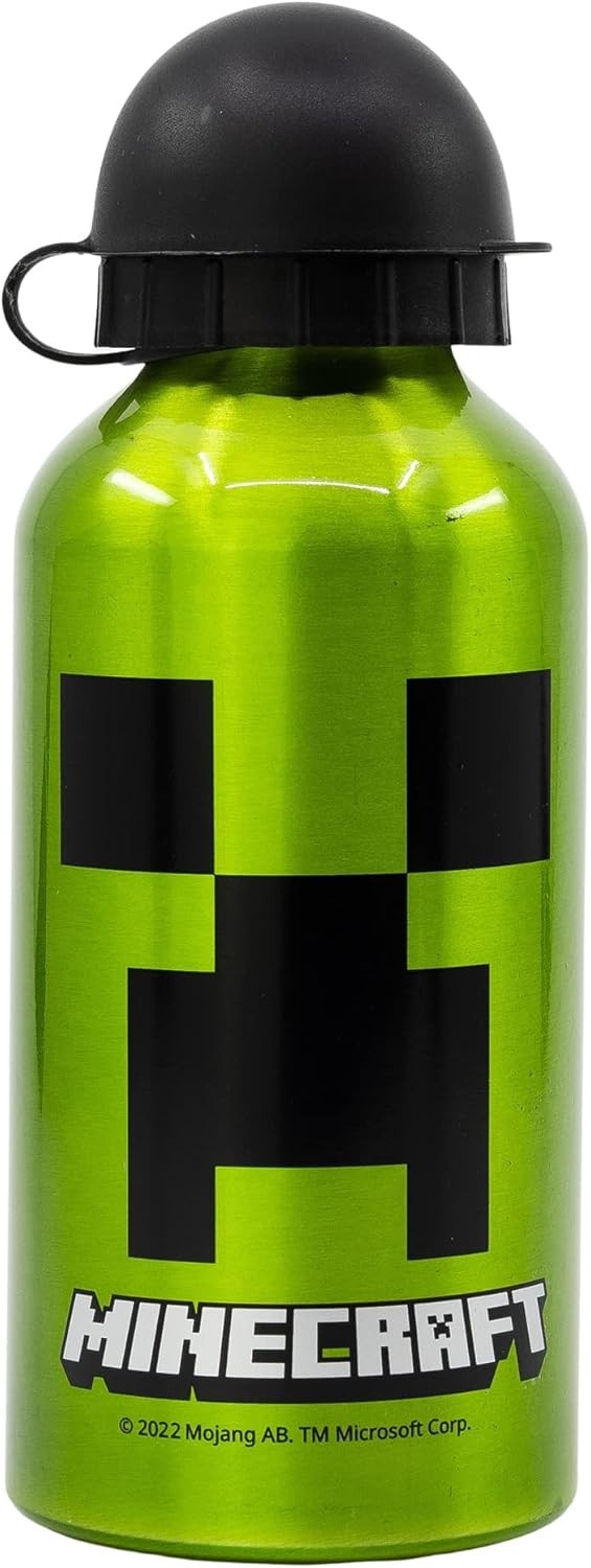Gourde Aluminium Minecraft 400 ML