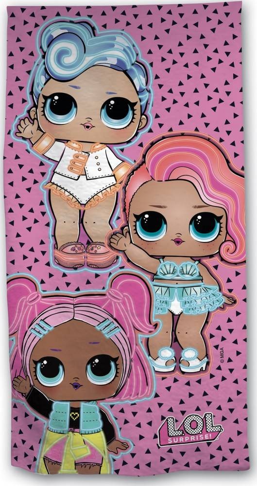 Drap de plage ou Serviette de bain Lol Surprise