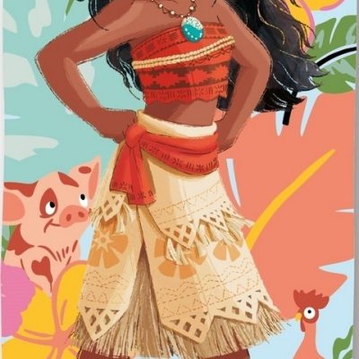 Serviette de plage ou drap de bain Vaiana Disney
