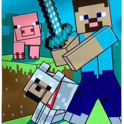 Drap de plage ou Serviette de bain Minecraft