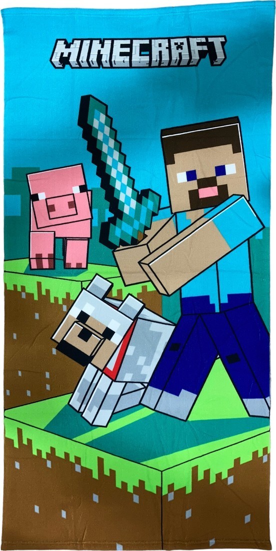 Drap de plage ou Serviette de bain Minecraft