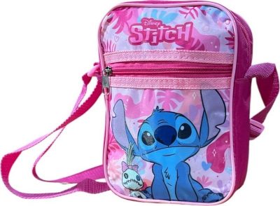 Sac Bandouilère Stitch Disney rose