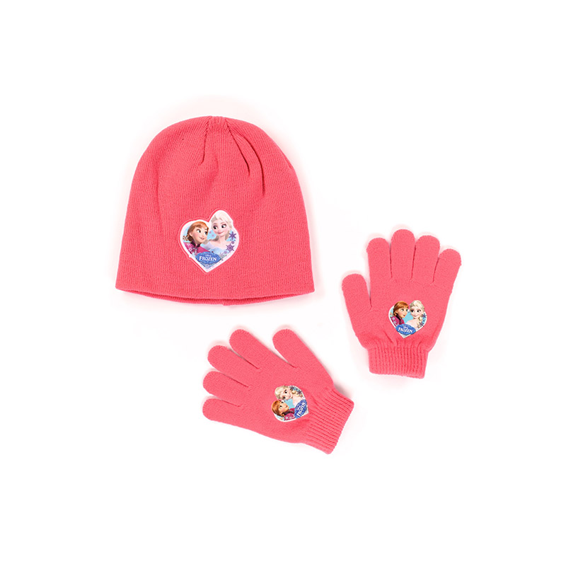 Ensemble Bonnet / Gants La reine des Neiges