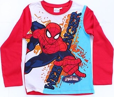 Tee-Shirt Manches Longues Spiderman