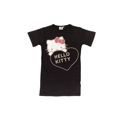 Chemise de Nuit Manches Courtes Hello Kitty